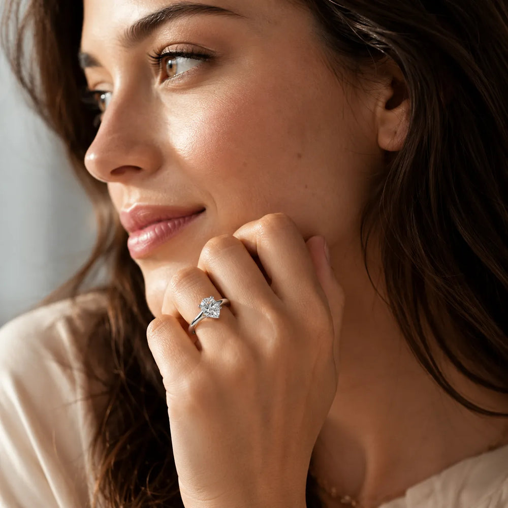 Elegant Solitaire Ring with Timeless Appeal