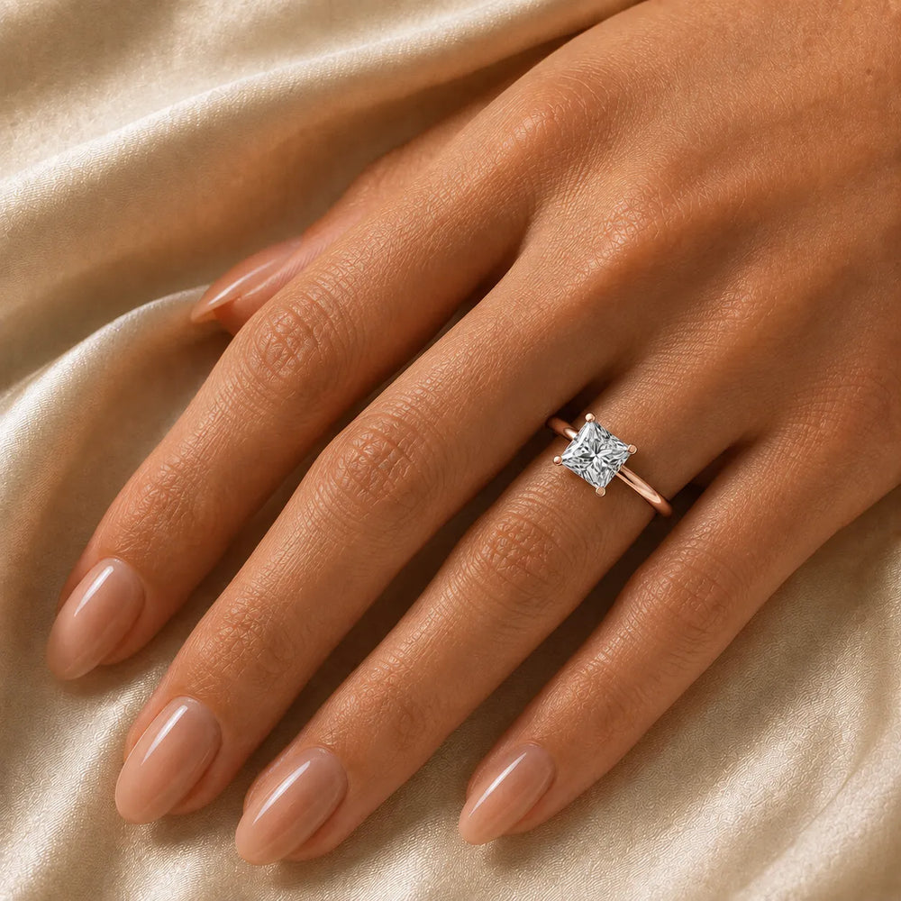 Elegant Solitaire Ring with Timeless Appeal
