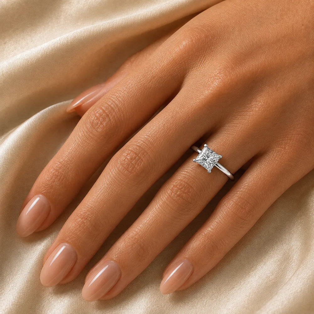 Elegant Solitaire Ring with Timeless Appeal
