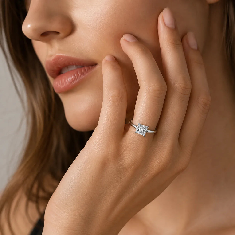 Elegant Solitaire Ring with Timeless Appeal