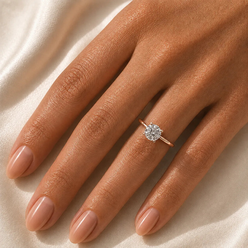 Elegant Solitaire Ring with Timeless Appeal
