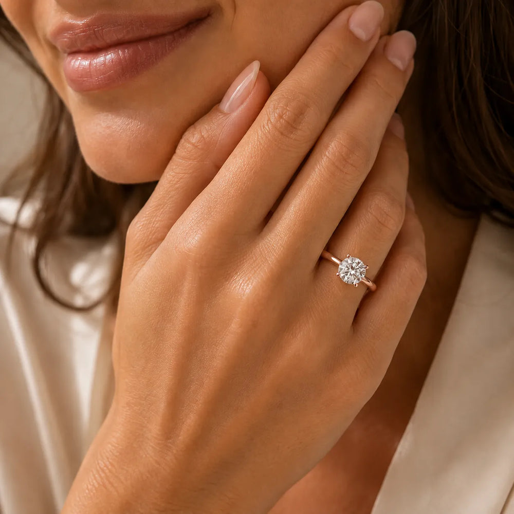 Elegant Solitaire Ring with Timeless Appeal
