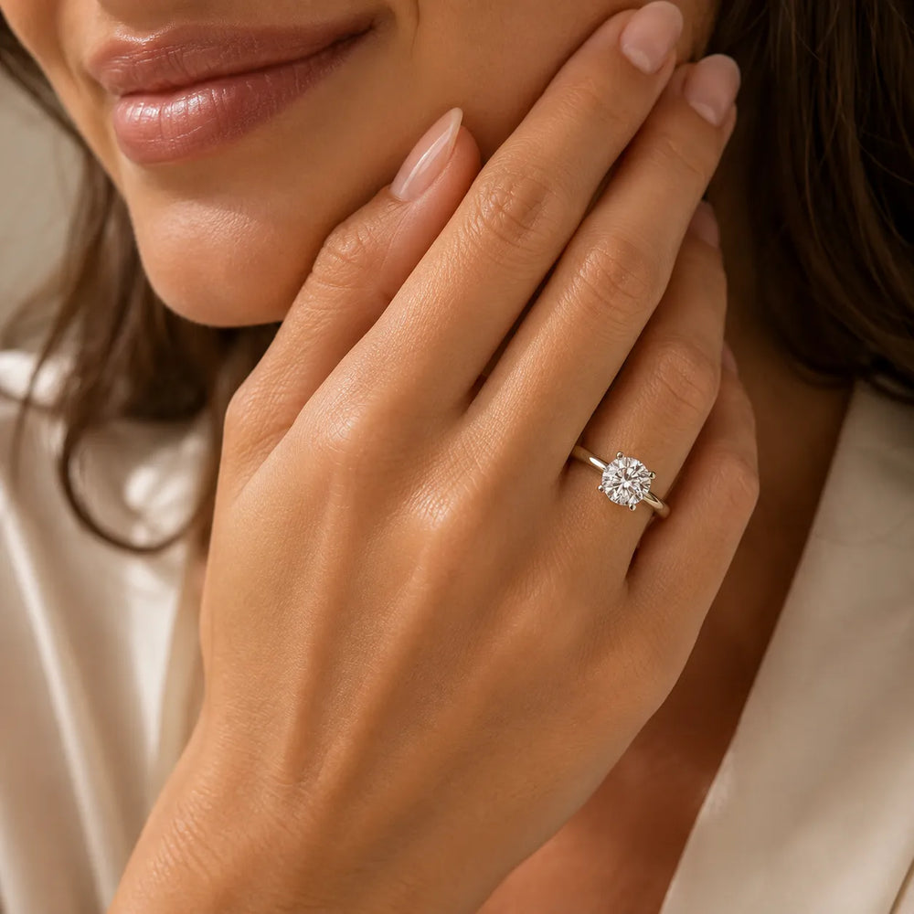 Elegant Solitaire Ring with Timeless Appeal