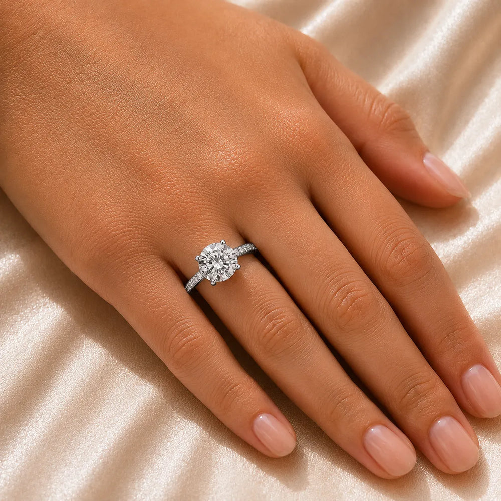 Timeless Accent Engagement Ring