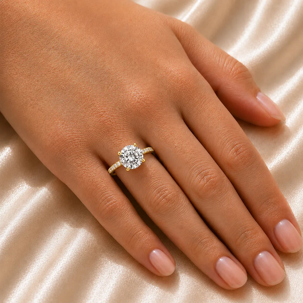 Timeless Accent Engagement Ring