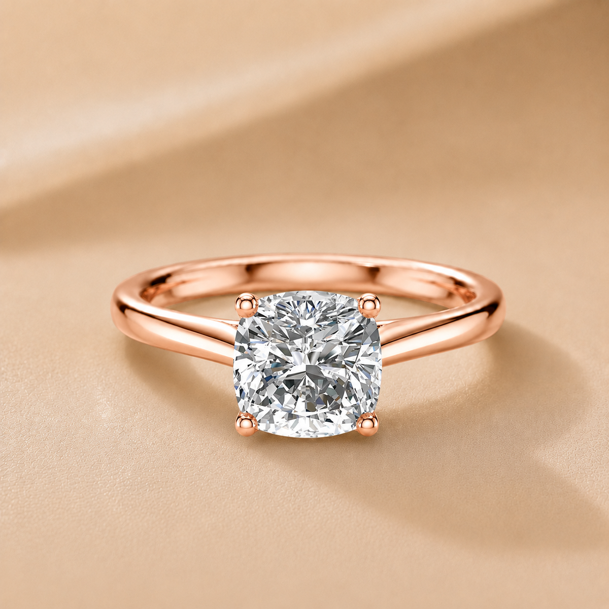 Timeless Four-Prong Solitaire Ring