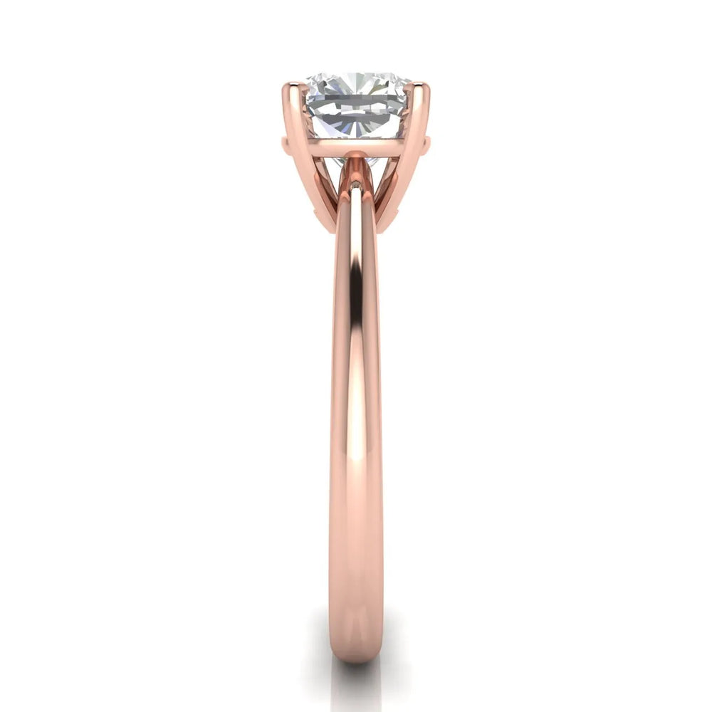 Timeless Four-Prong Solitaire Ring