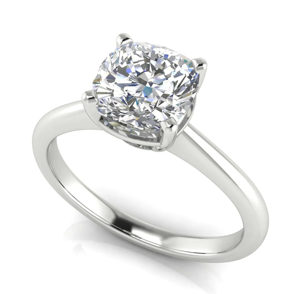 Timeless Four-Prong Solitaire Ring