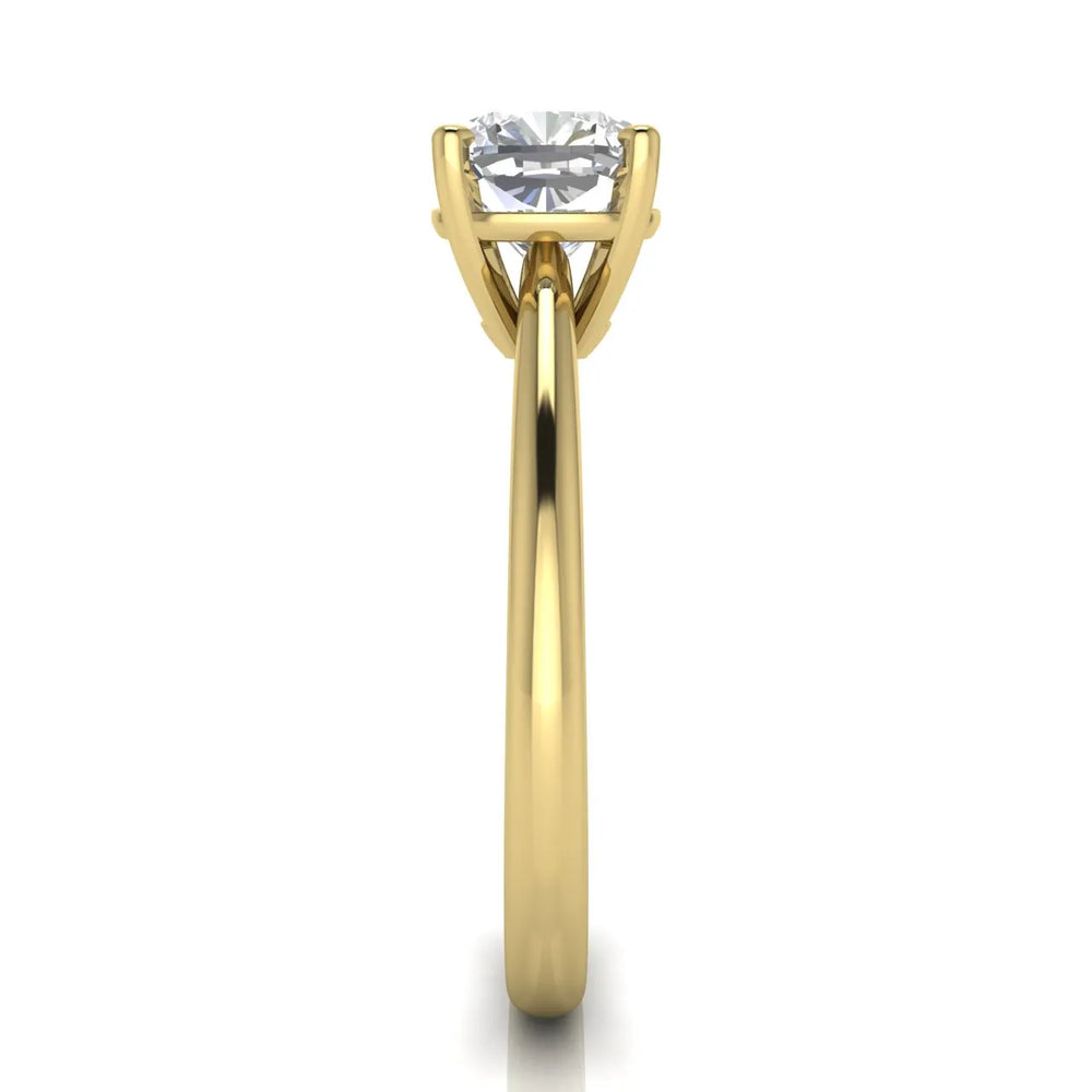 Timeless Four-Prong Solitaire Ring