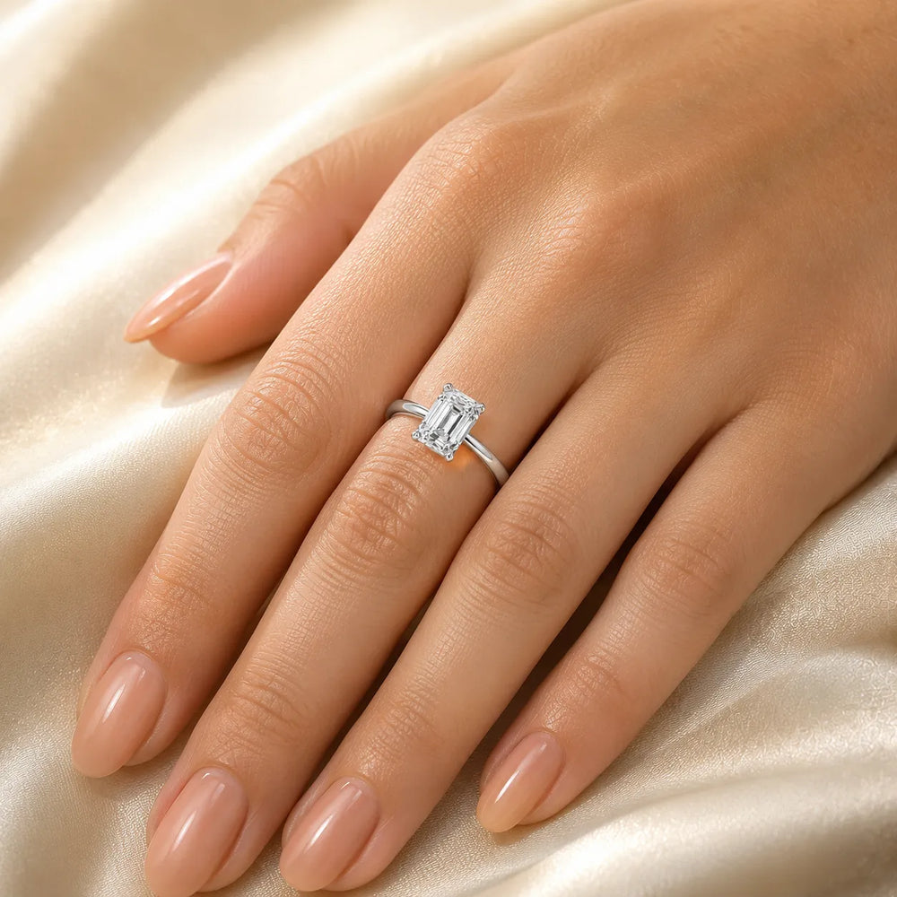 Timeless Four-Prong Solitaire Ring