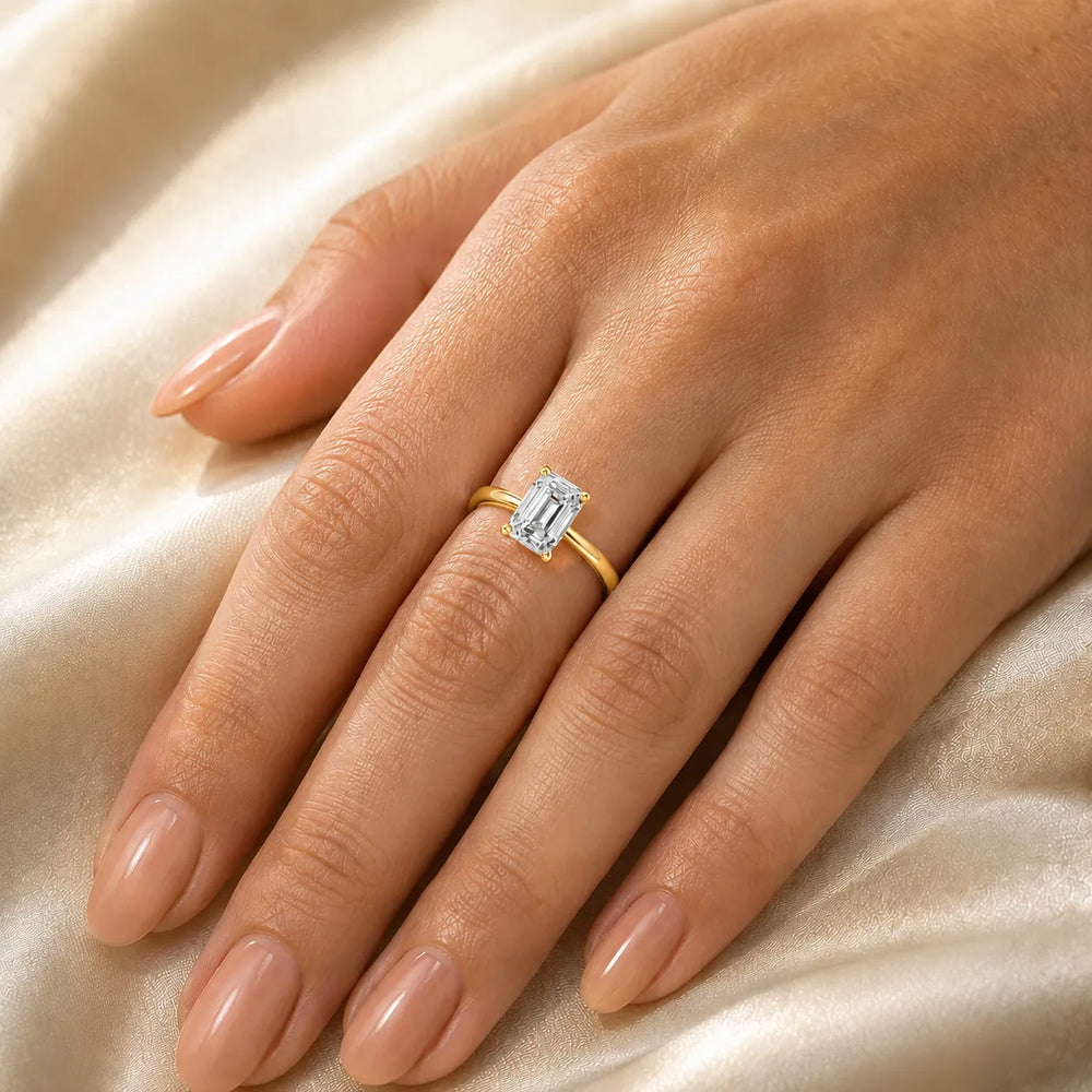 Timeless Four-Prong Solitaire Ring