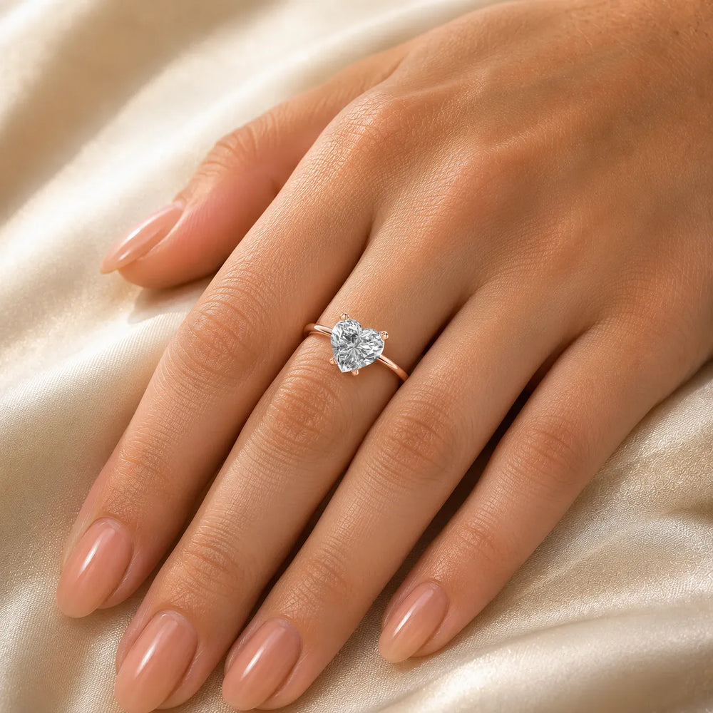 Timeless Four-Prong Solitaire Ring