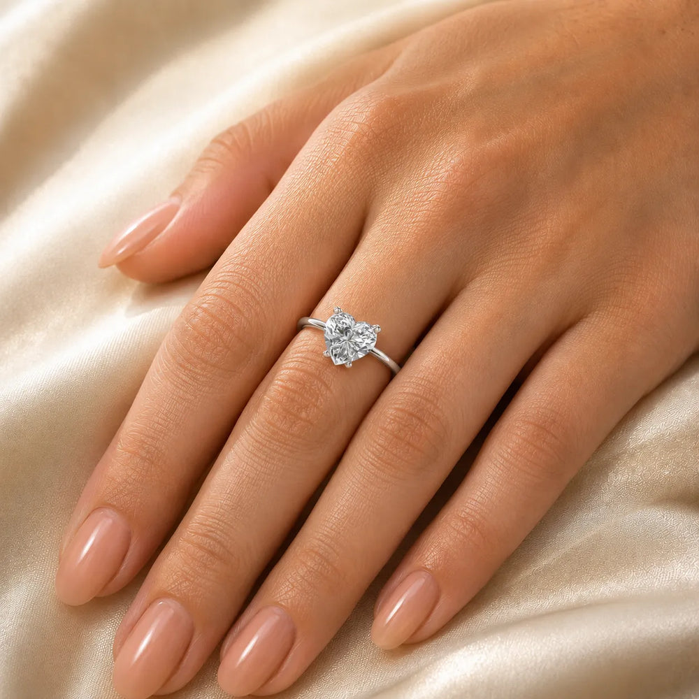 Timeless Four-Prong Solitaire Ring