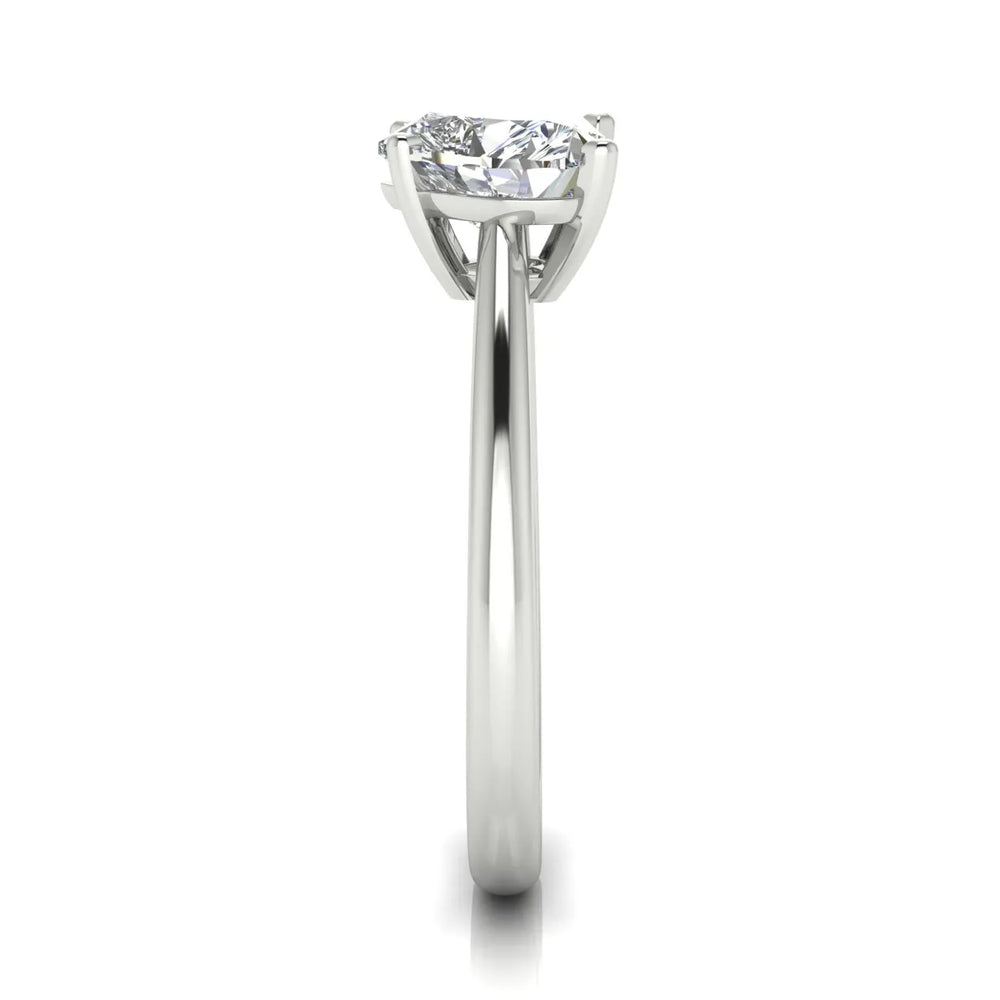 Timeless Four-Prong Solitaire Ring