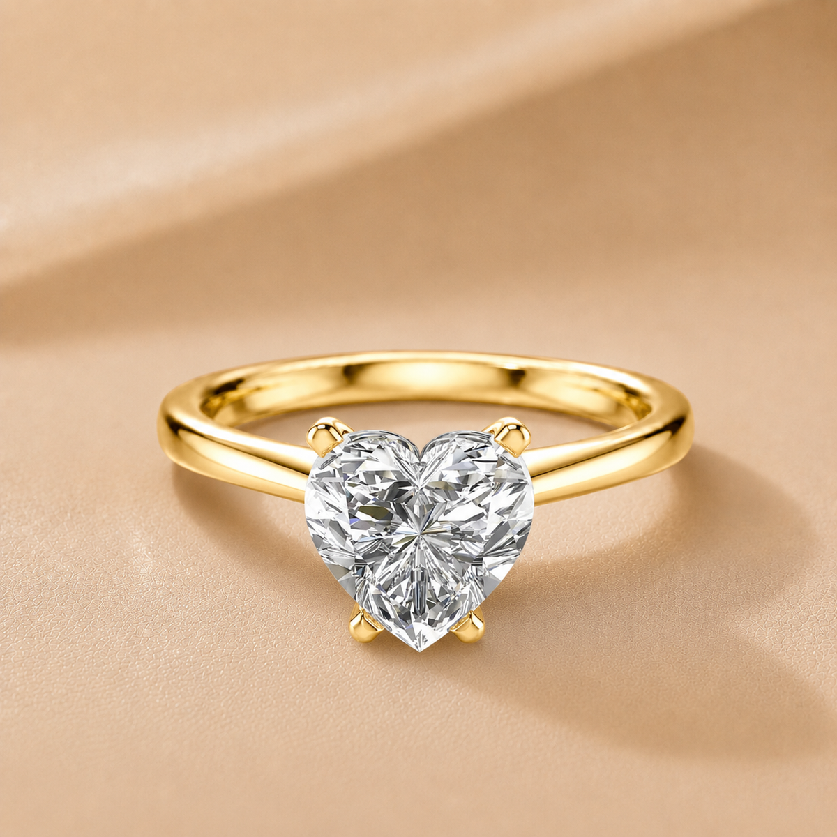 Timeless Four-Prong Solitaire Ring