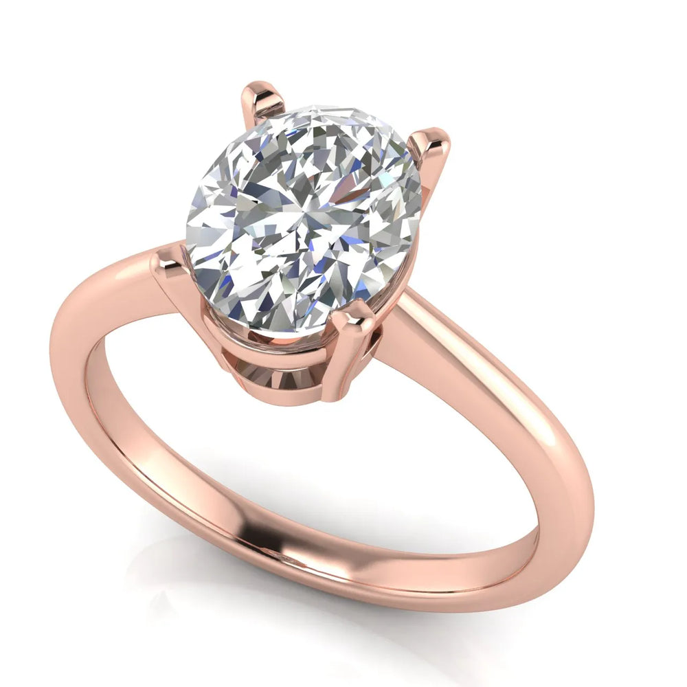 Timeless Four-Prong Solitaire Ring