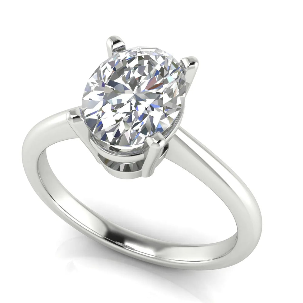 Timeless Four-Prong Solitaire Ring