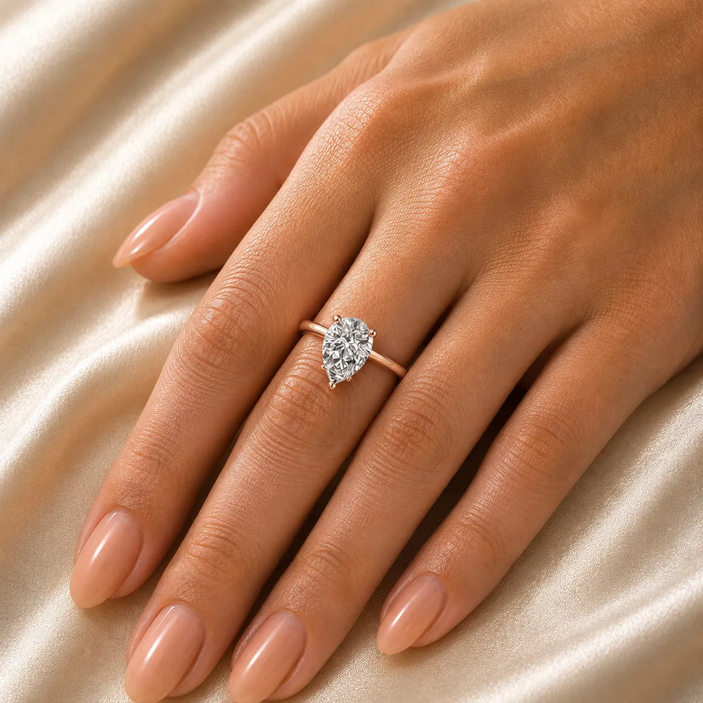 Timeless Four-Prong Solitaire Ring