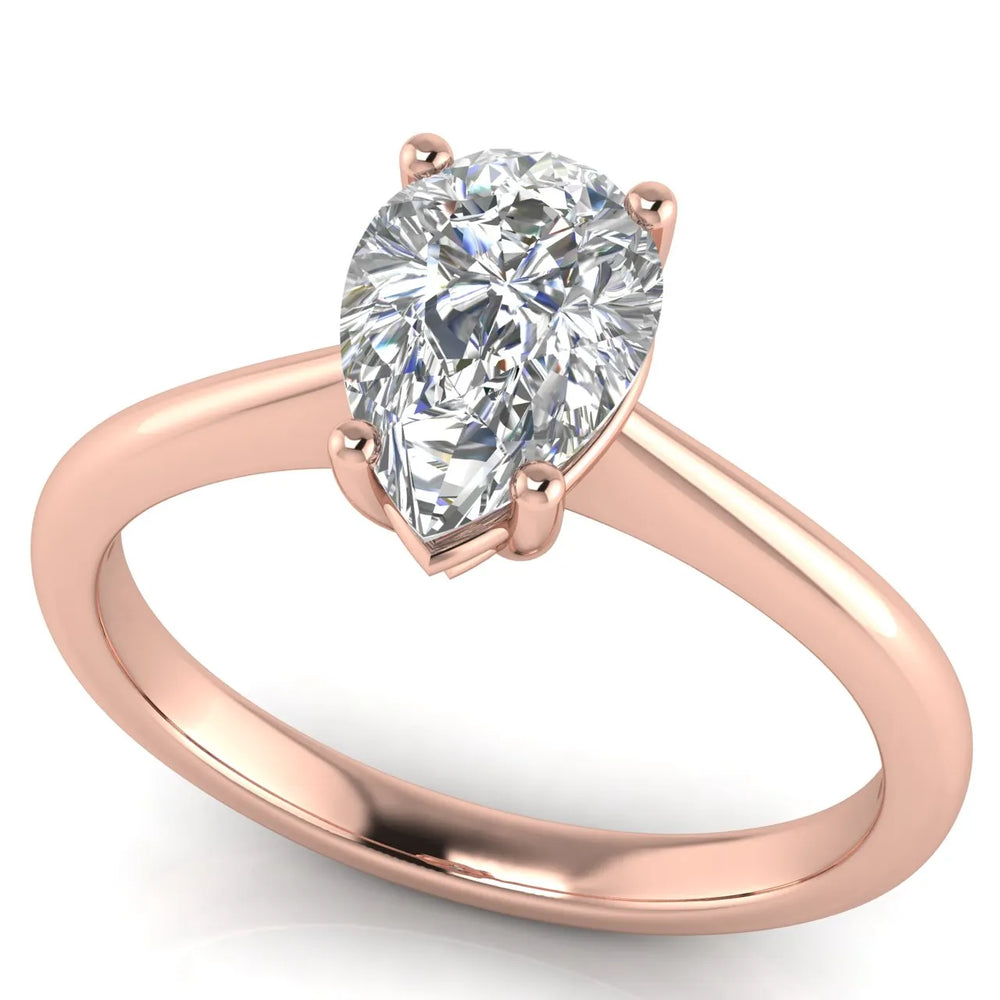 Timeless Four-Prong Solitaire Ring