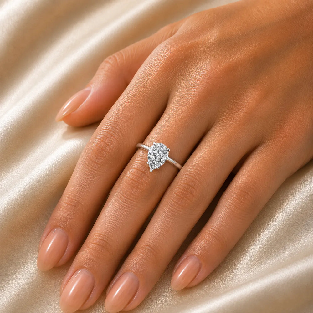 Timeless Four-Prong Solitaire Ring
