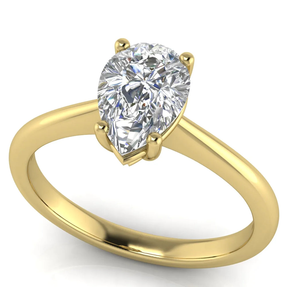 Timeless Four-Prong Solitaire Ring