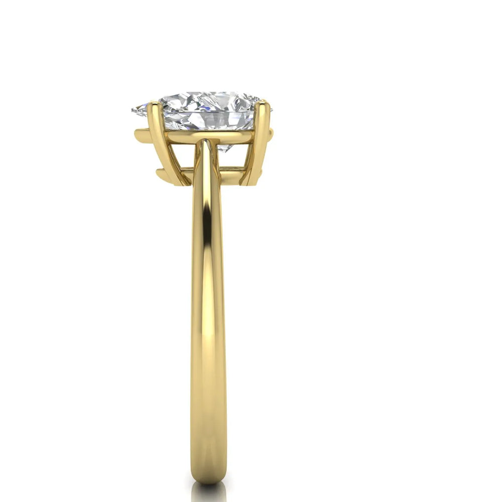 Timeless Four-Prong Solitaire Ring