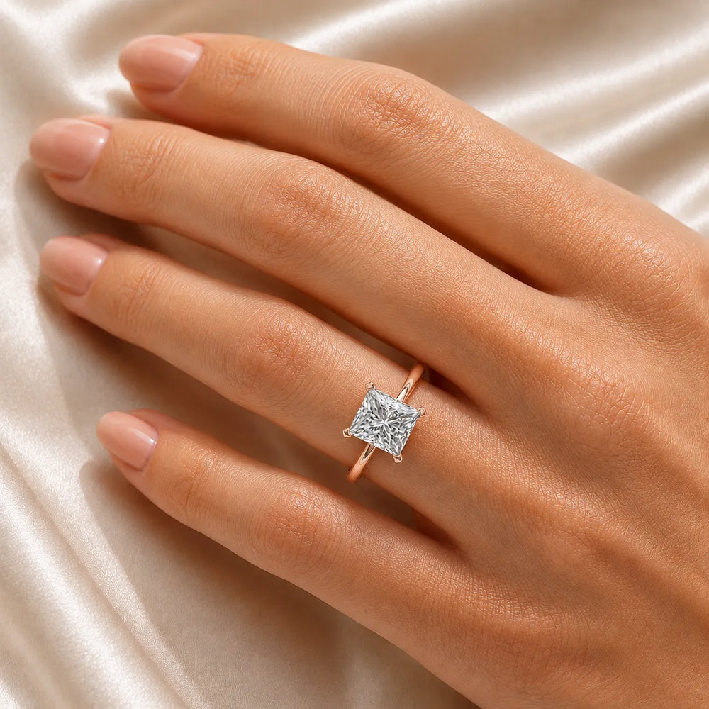 Timeless Four-Prong Solitaire Ring