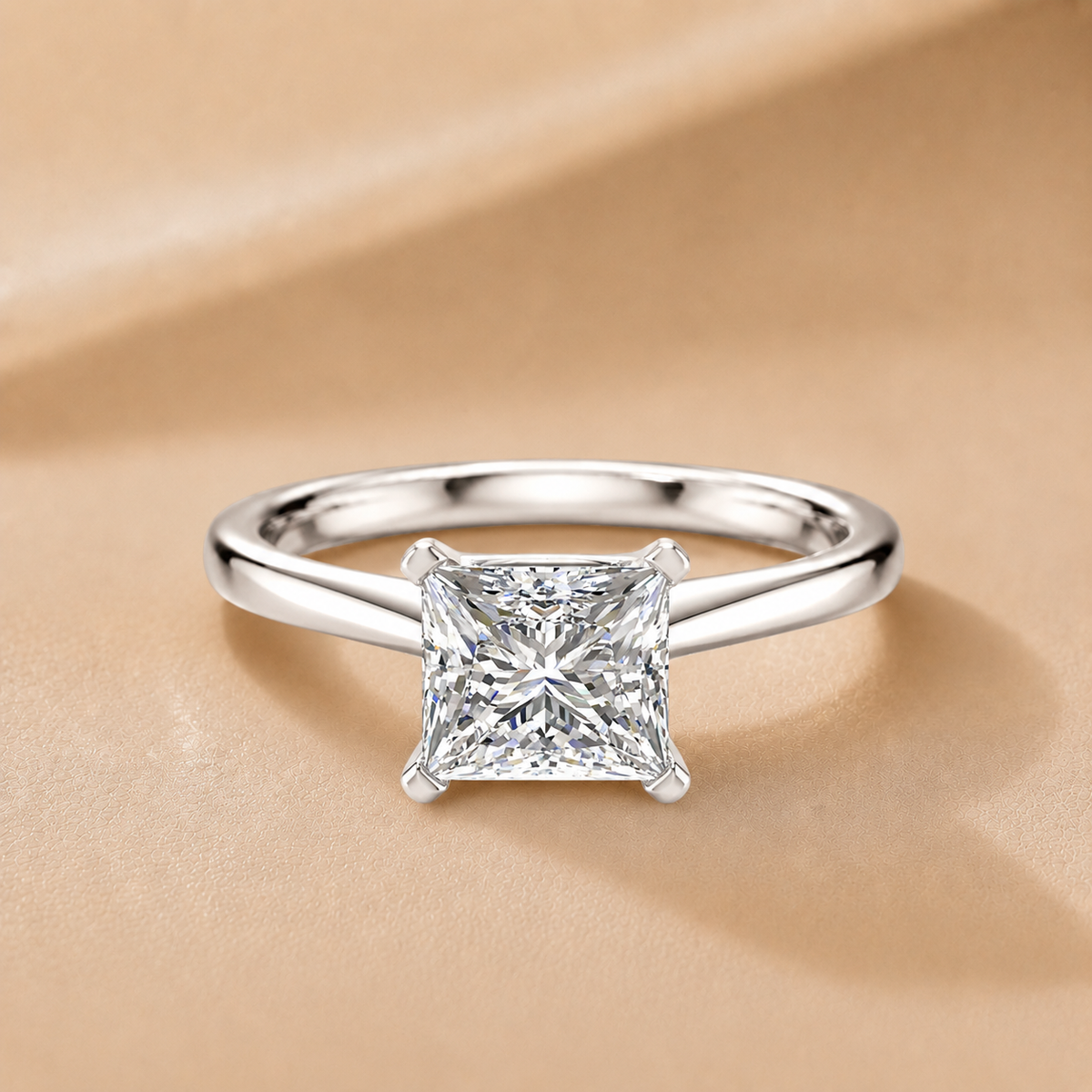 Timeless Four-Prong Solitaire Ring