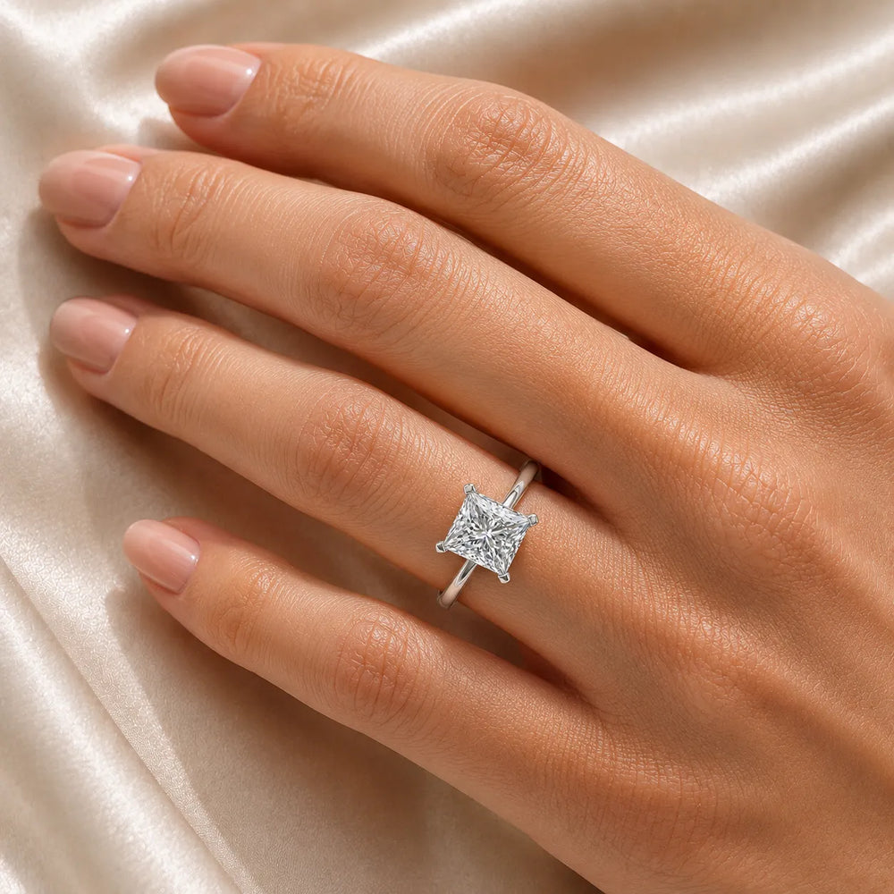 Timeless Four-Prong Solitaire Ring