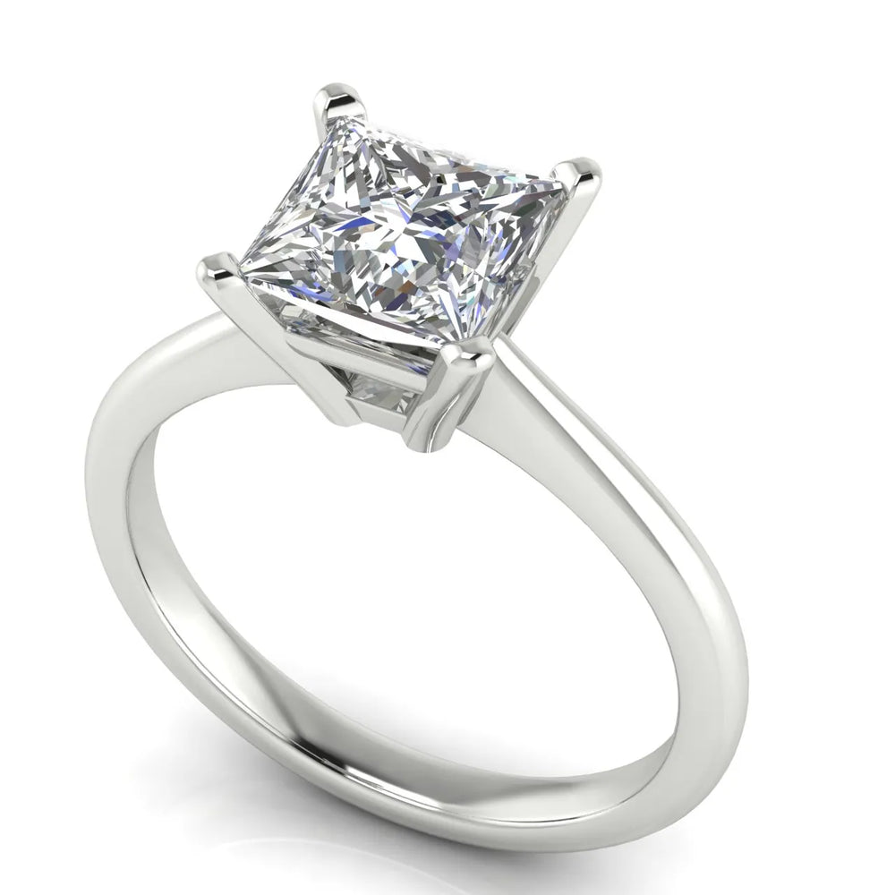 Timeless Four-Prong Solitaire Ring