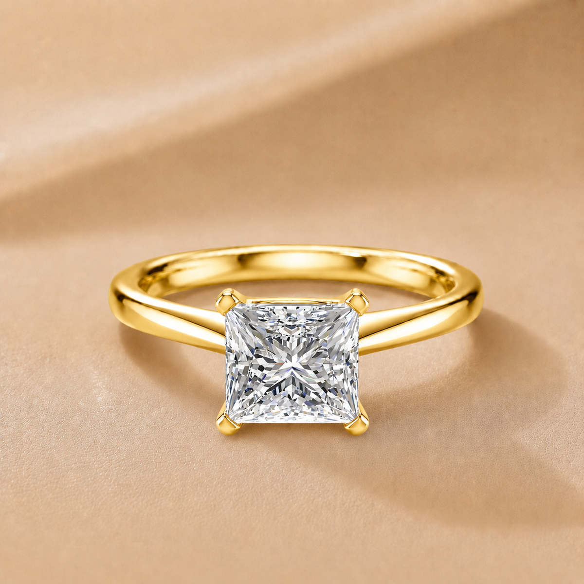 Timeless Four-Prong Solitaire Ring