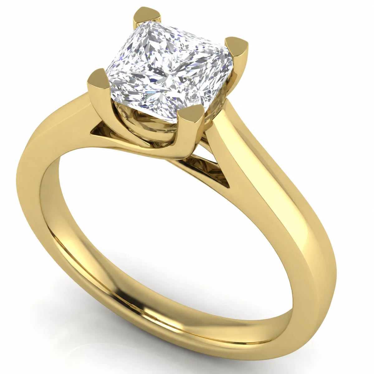 Timeless Four-Prong Solitaire Ring