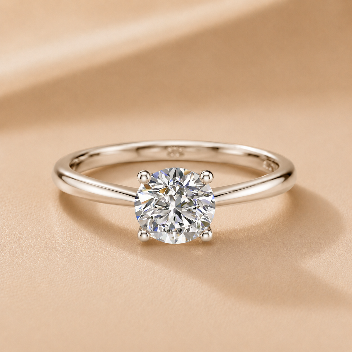 Timeless Four-Prong Solitaire Ring