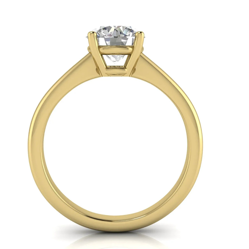 Timeless Four-Prong Solitaire Ring