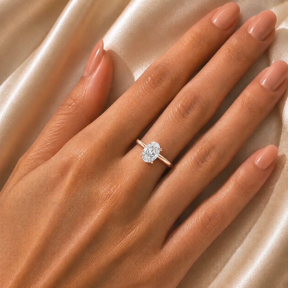 Timeless Four-Prong Solitaire Ring