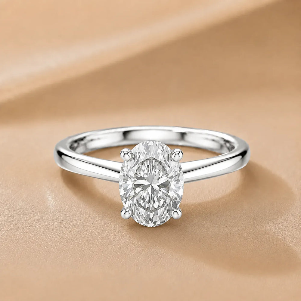 Timeless Four-Prong Solitaire Ring