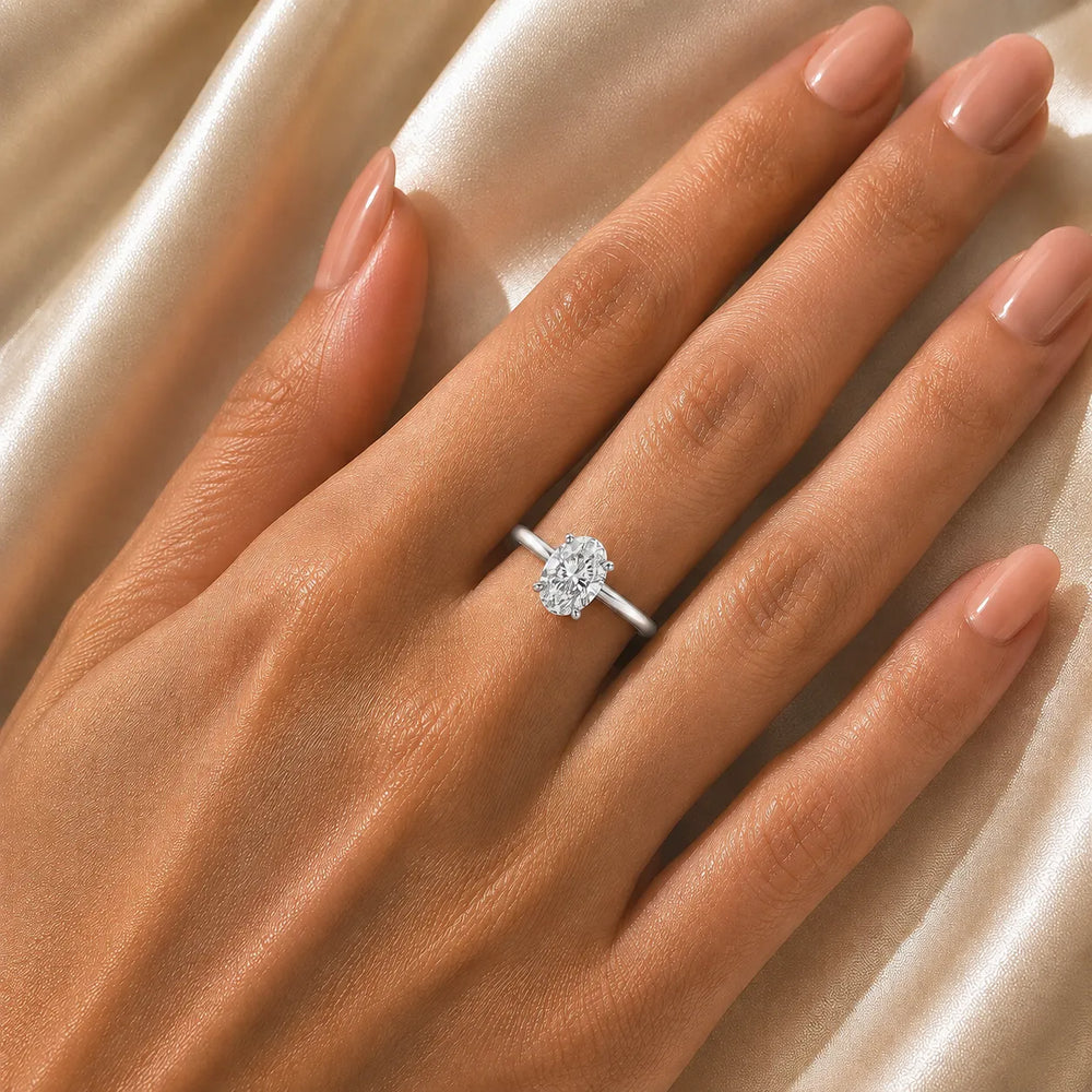 Timeless Four-Prong Solitaire Ring