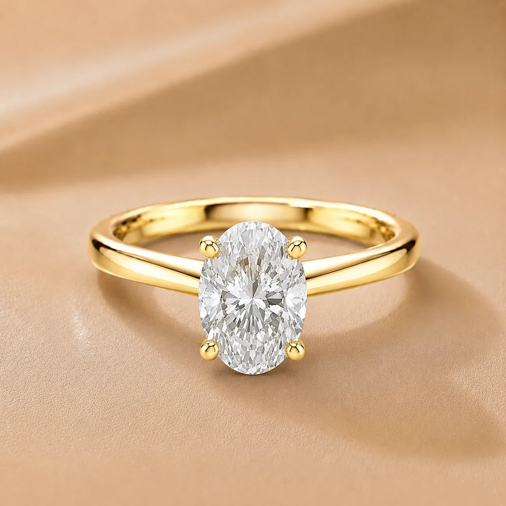 Timeless Four-Prong Solitaire Ring