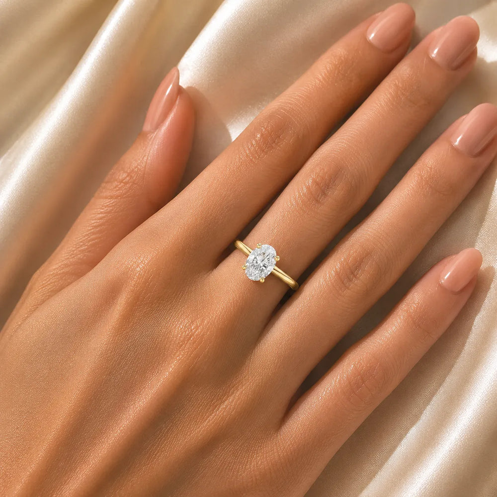 Timeless Four-Prong Solitaire Ring
