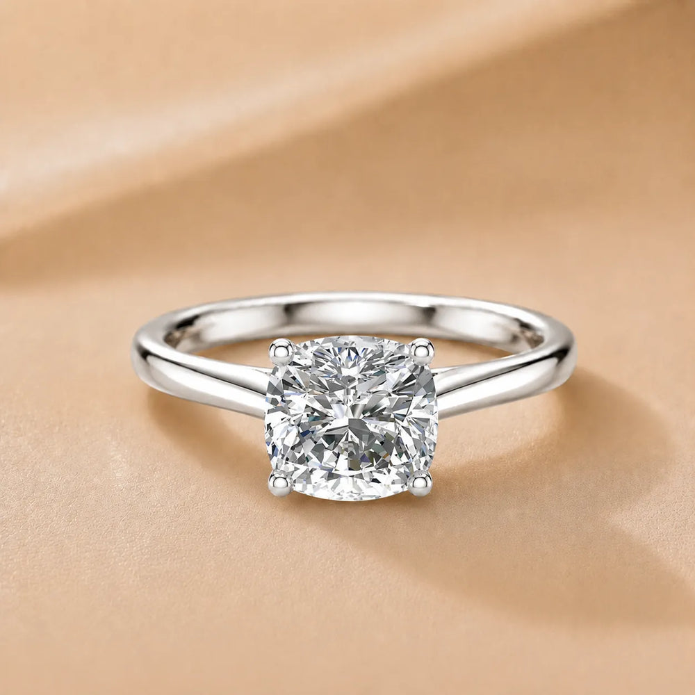 Timeless Four-Prong Solitaire Ring