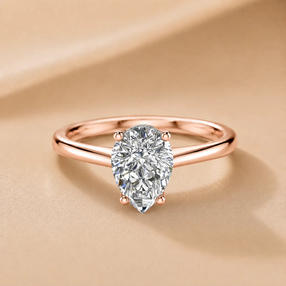 Timeless Four-Prong Solitaire Ring