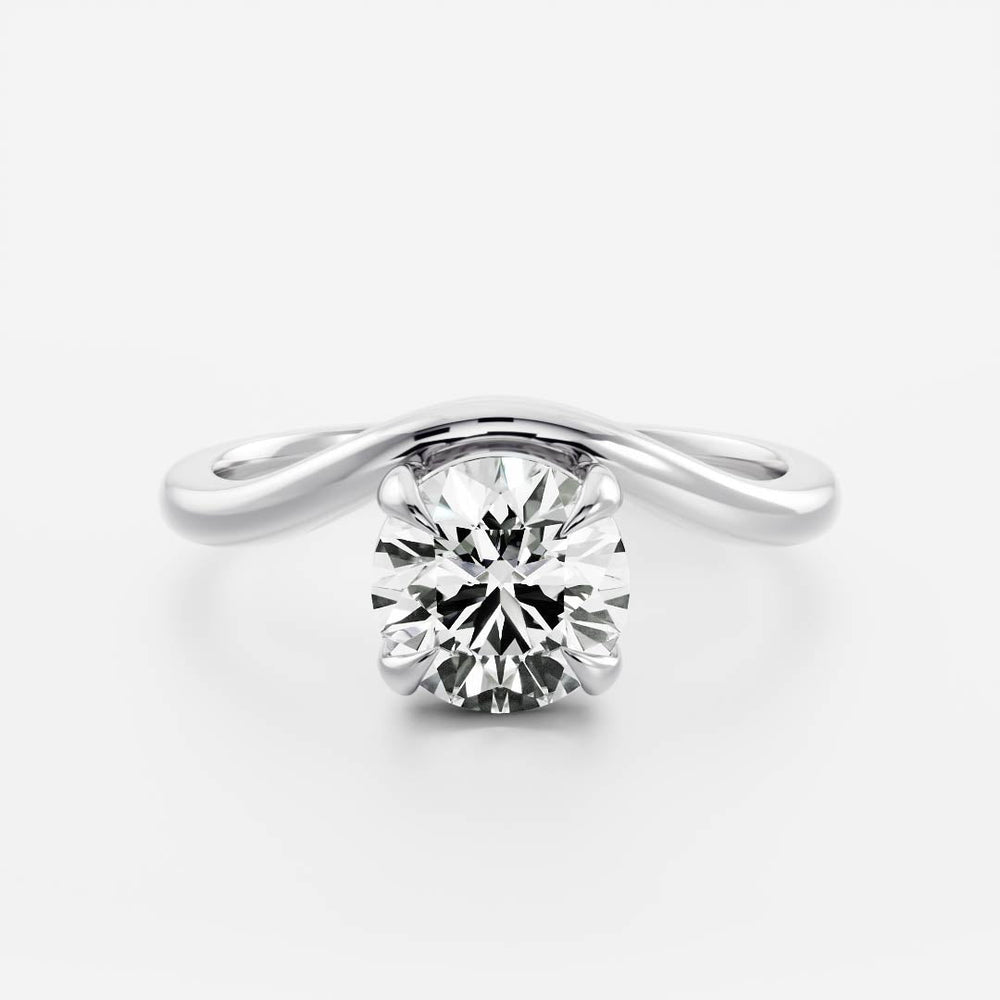 Round Brilliant Cut Labgrown Engagement Ring