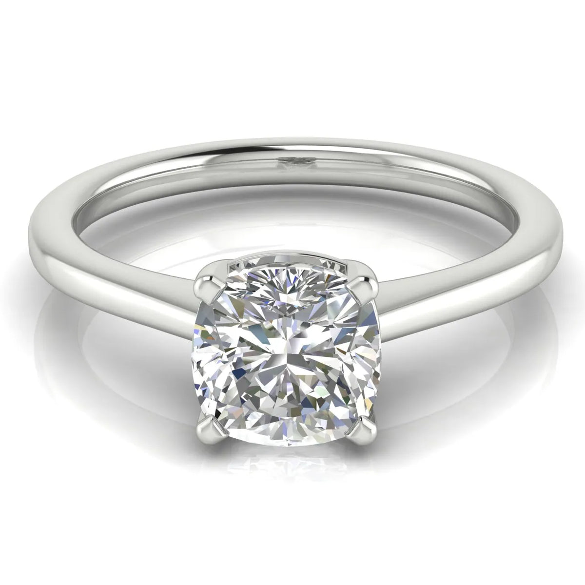 Vintage-Inspired Milgrain Engagement Ring