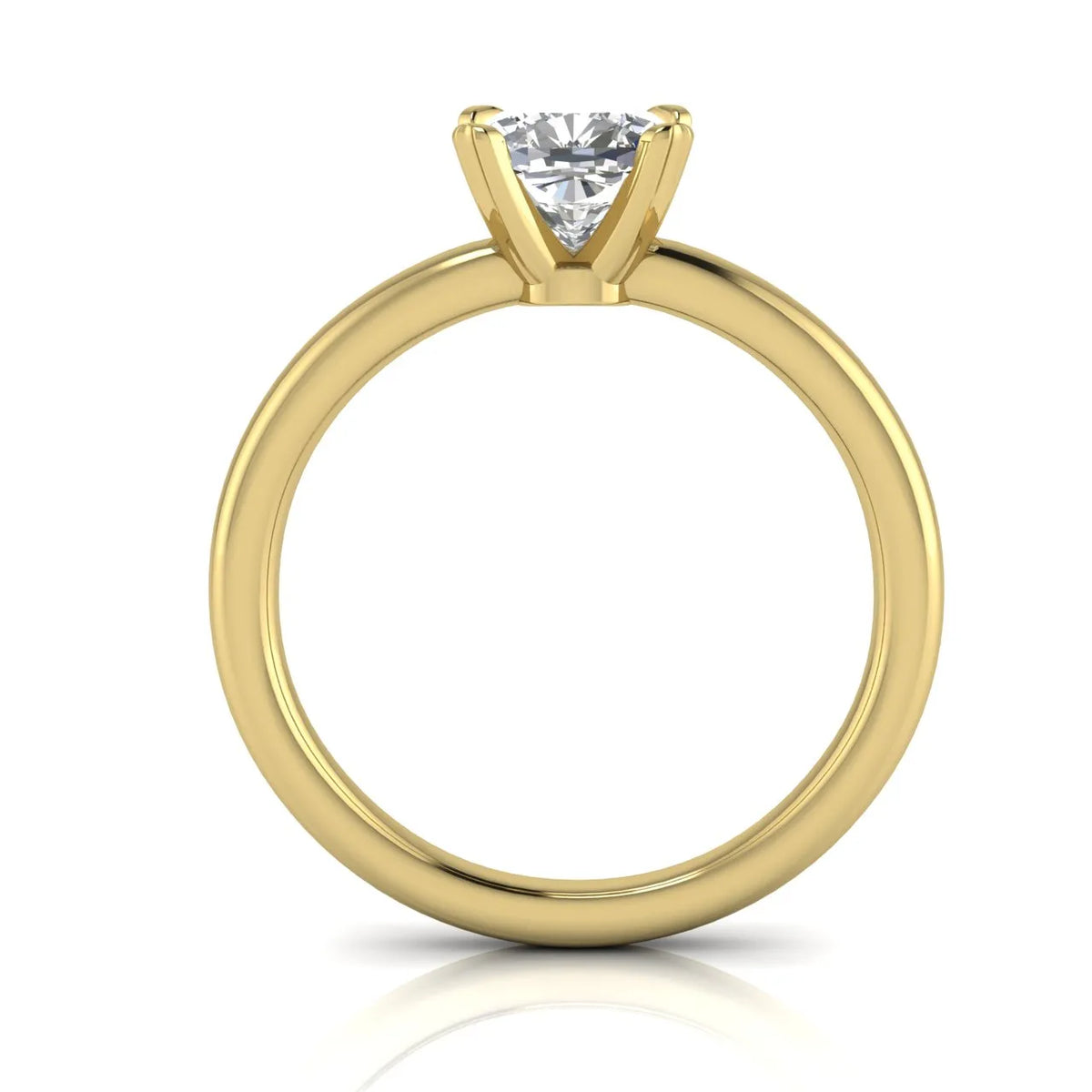 Classic Solitaire Ring with Timeless Elegance