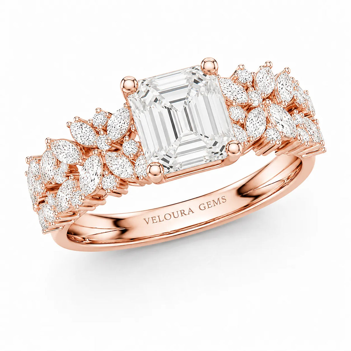 Celestial Symphony Two Step Wear Diamond Ring
