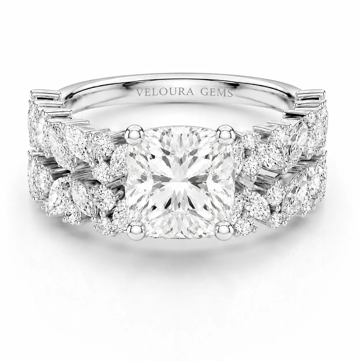 Celestial Symphony Two Step Wear Diamond Ring