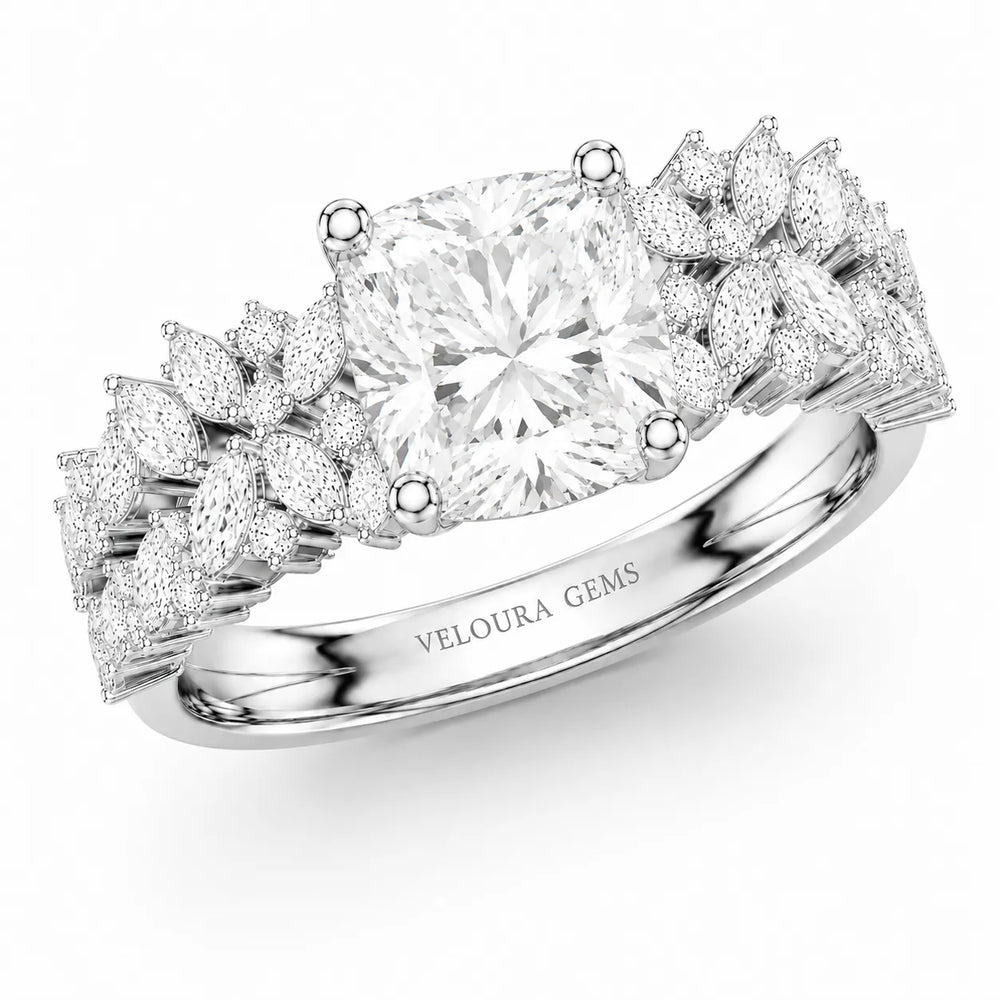 Celestial Symphony Two Step Wear Diamond Ring