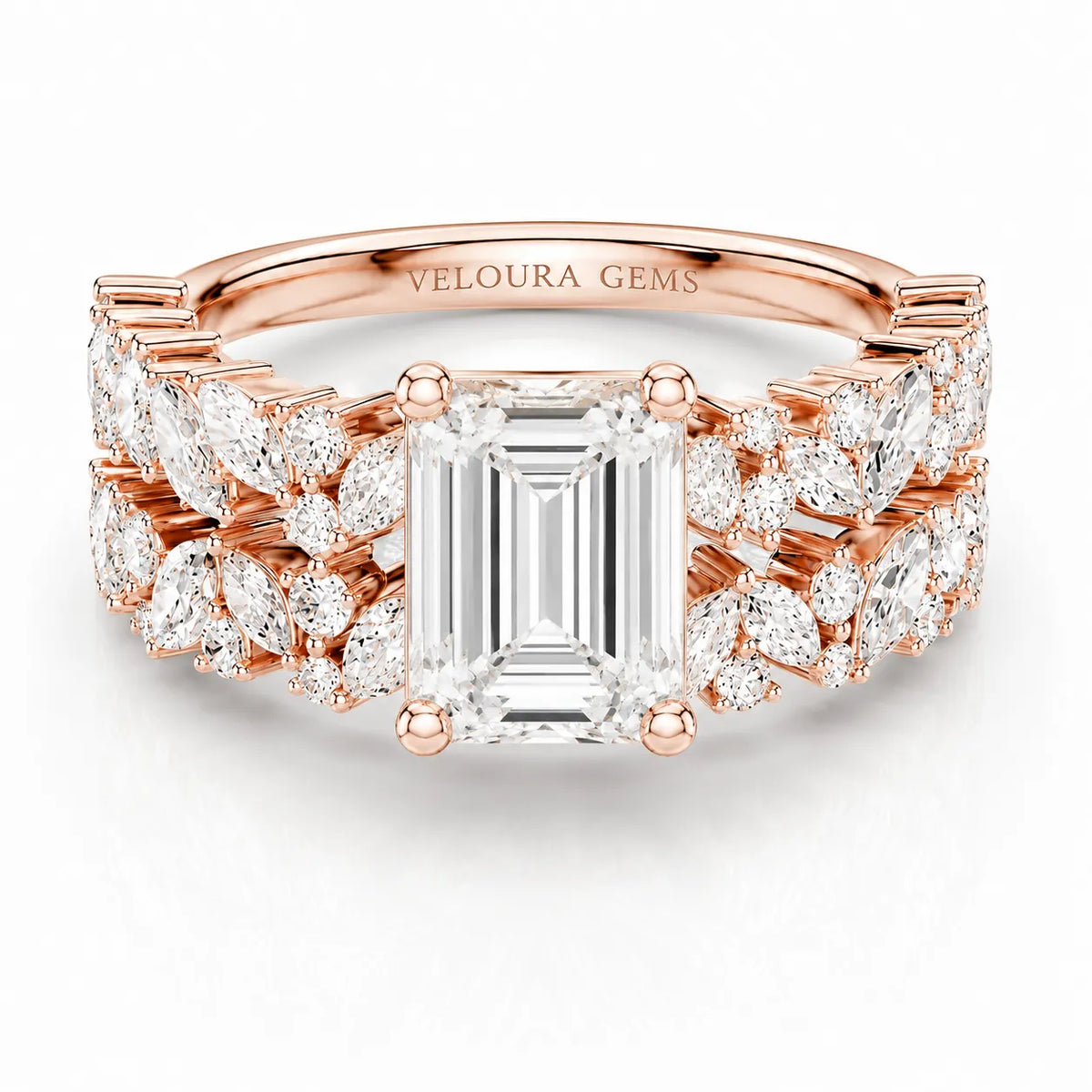 Celestial Symphony Two Step Wear Diamond Ring