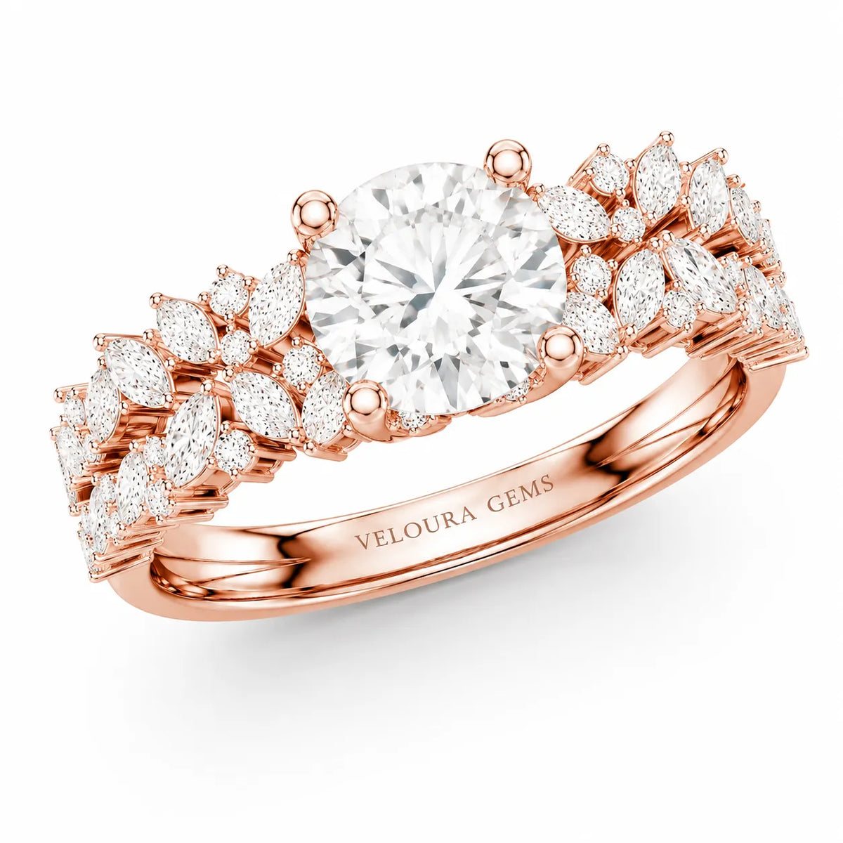 Celestial Symphony Two Step Wear Diamond Ring