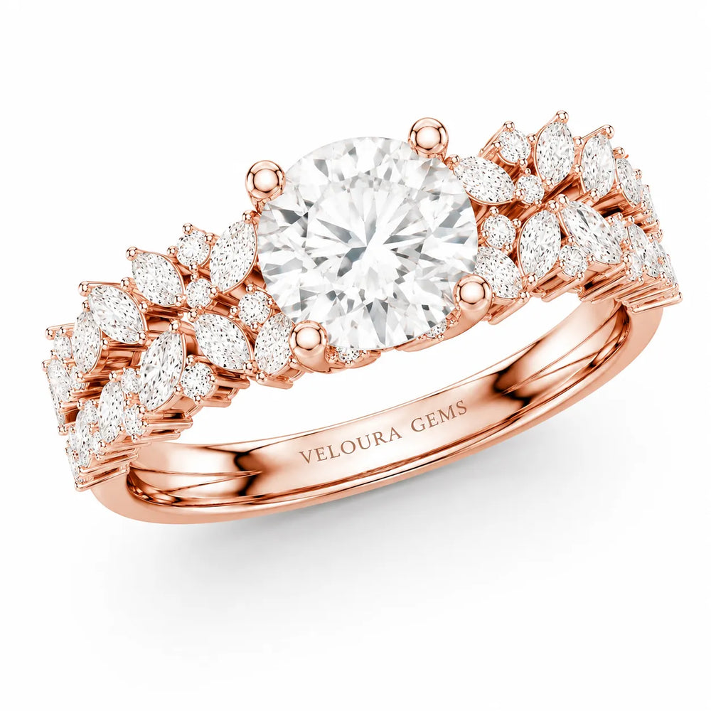 Celestial Symphony Two Step Wear Diamond Ring